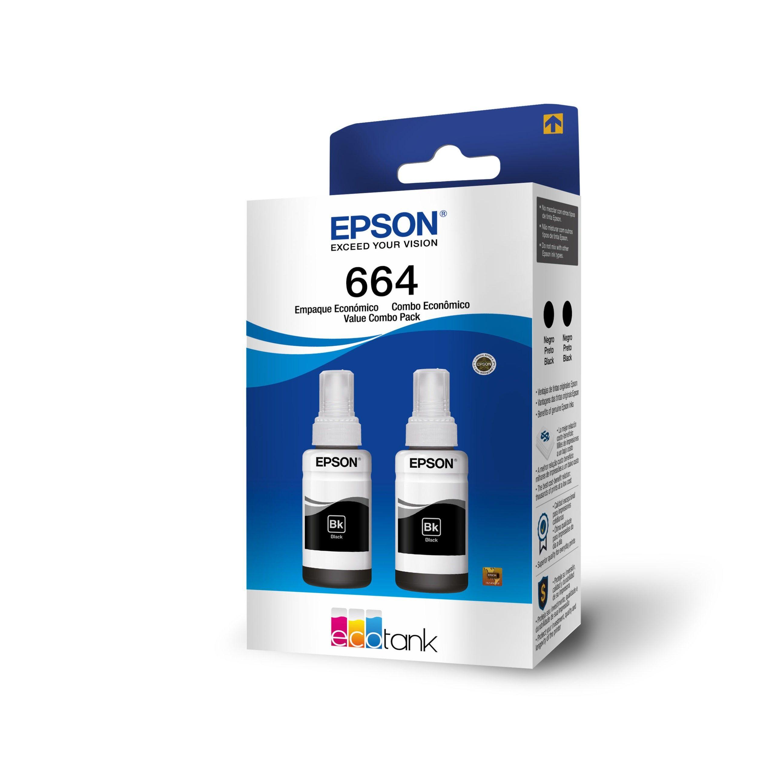 TINTA EPSON BOTELLA PACK 2 BLACK L120-1
