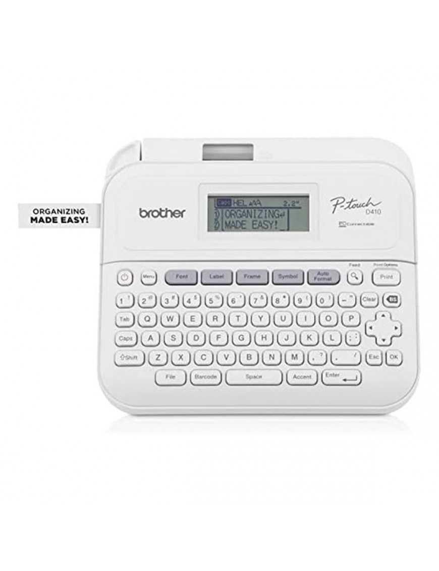 Rotuladora Electronica Brother PT-D410 Teclado QWERTY-0