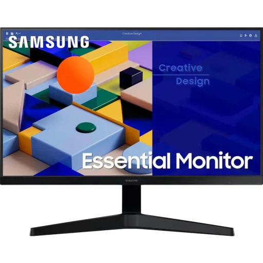 MONITOR SAMSUNG 27 PULG. FHD 75HZ IPS PLANO HDMI VGA-0