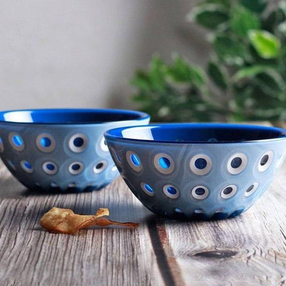 Bowl Le Murrine Celeste 25cms-0