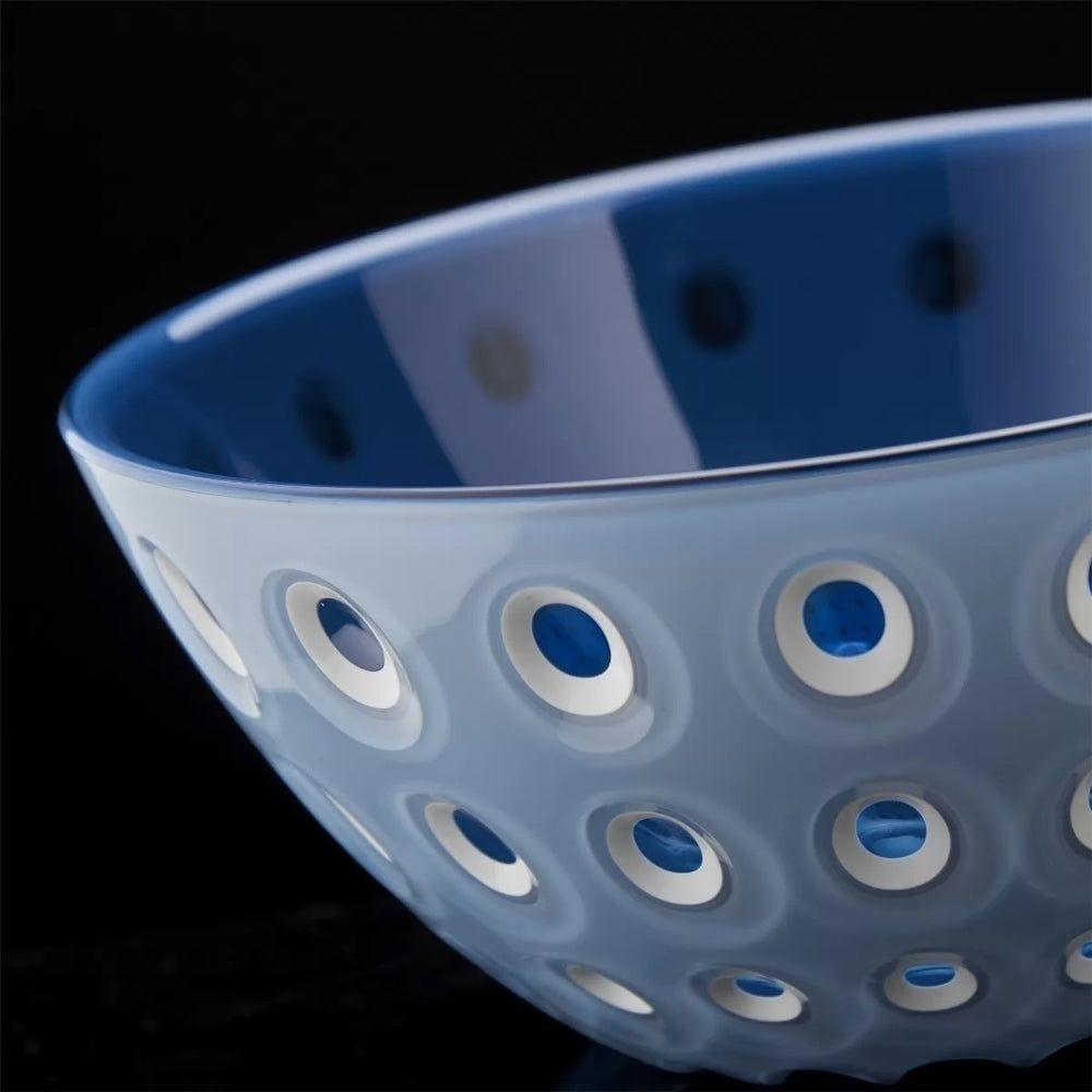 Bowl Le Murrine Celeste 25cms-3