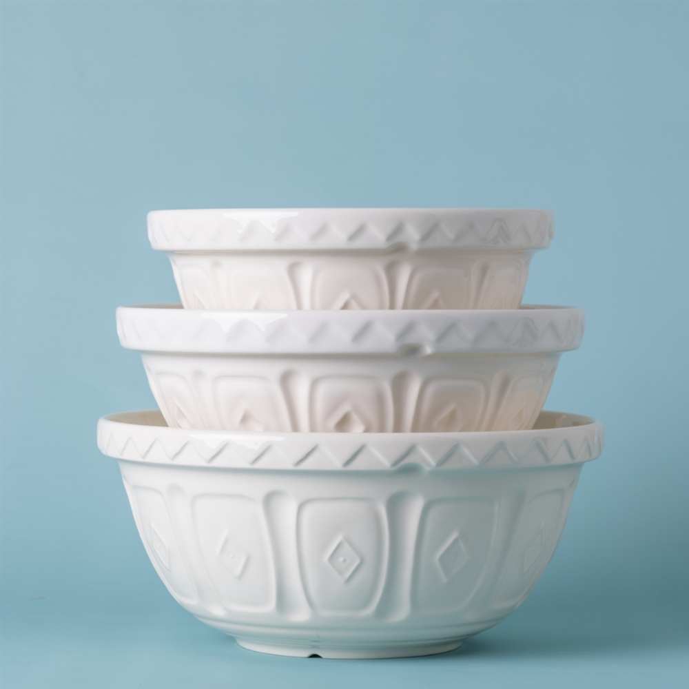 Bowl Colour Mix Crema 24cms-5