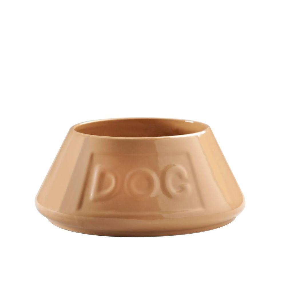 Bowl Perro Beige AntiVuelco 21cms-0