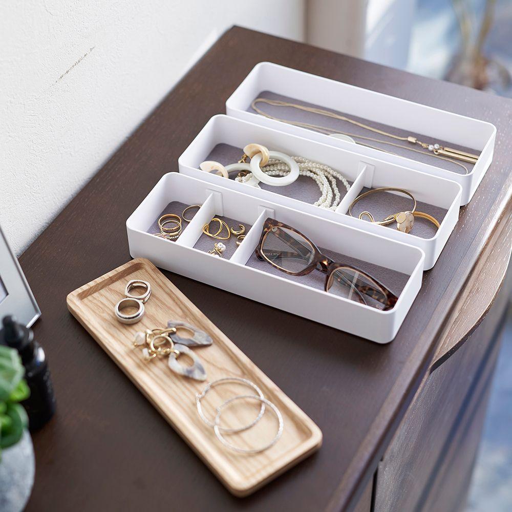 Caja Accesorios Slim 3 Niveles Blanco-6