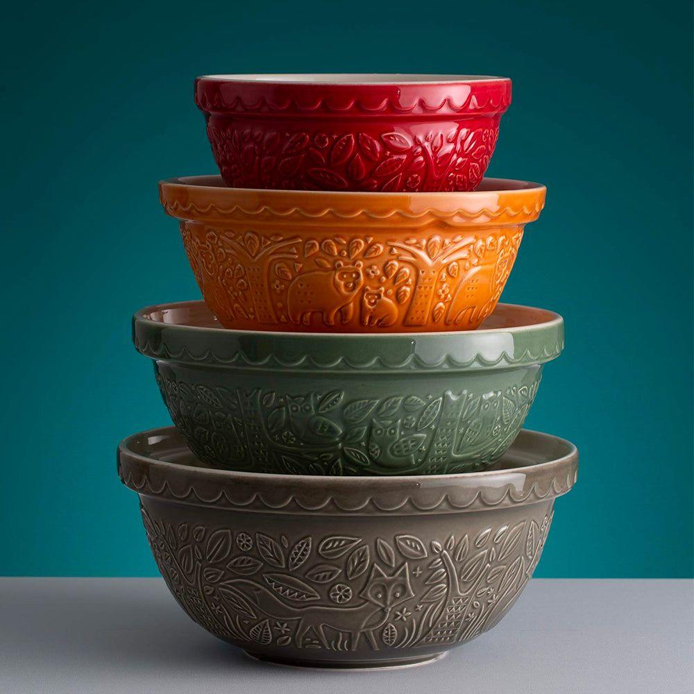Bowl In The Forest Rojo 21cms-2