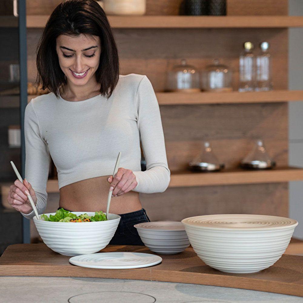 Bowl 'Tierra' con Tapa Arena 1 Lt-2