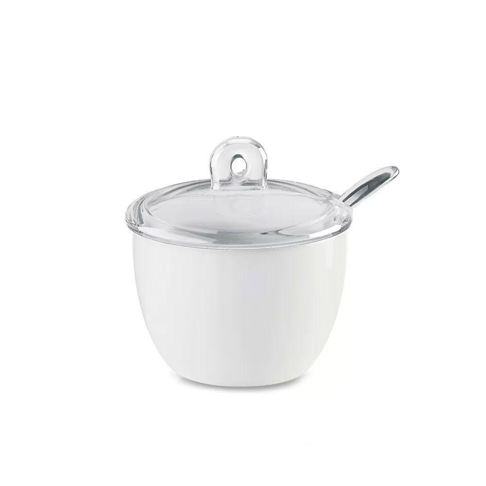 Azucarero Gocce con Cuchara Tapa Transparente-0