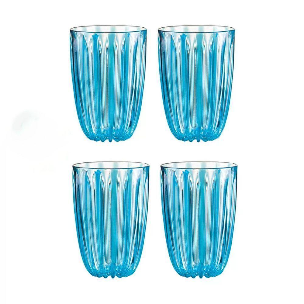 Set 4 Vasos Dolcevita Turquesa-2