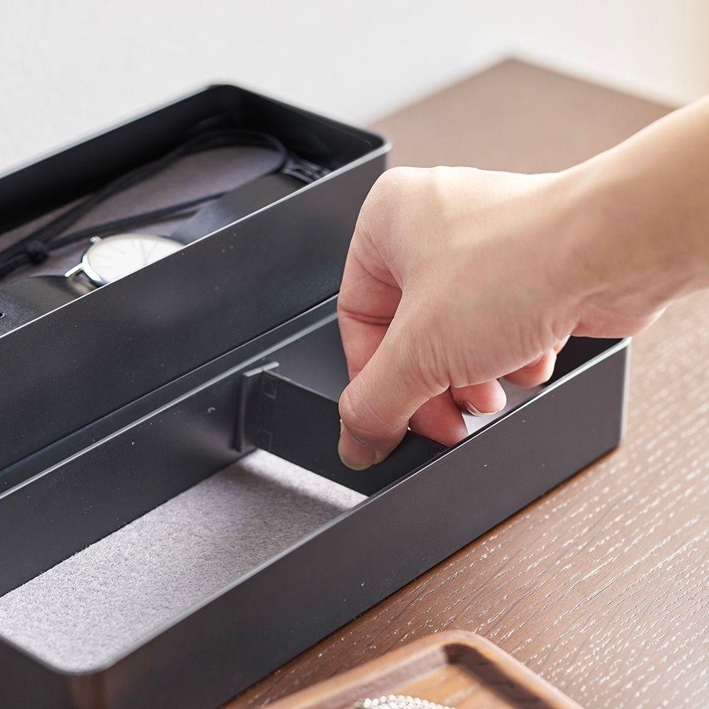 Caja Accesorios Slim 3 Niveles Negro-6