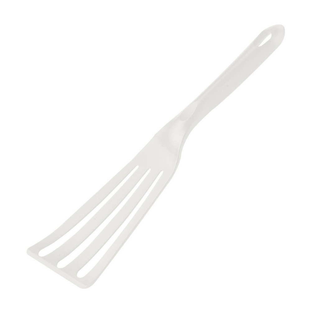 Espátula Ranurada Slim Blanco 30cms-0