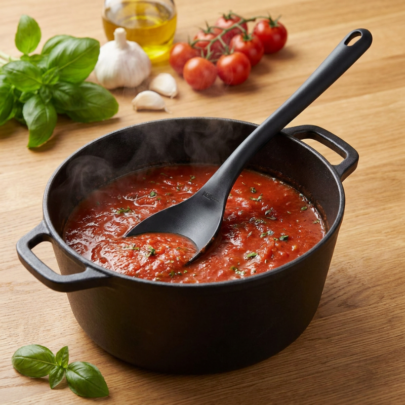Cuchara de Cocina Negro 35cms-2