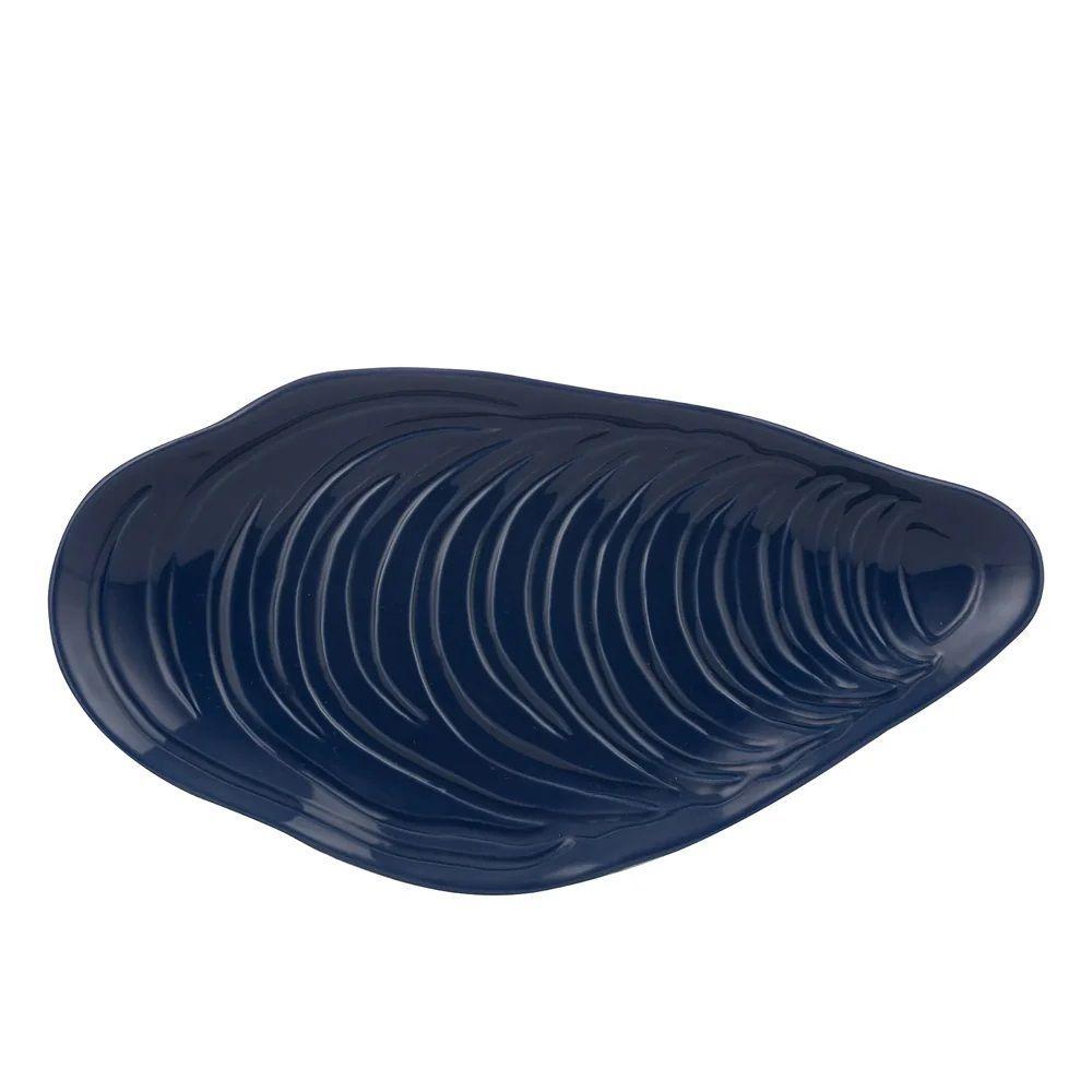 Plato para Servir Marino Azul 41cms-2