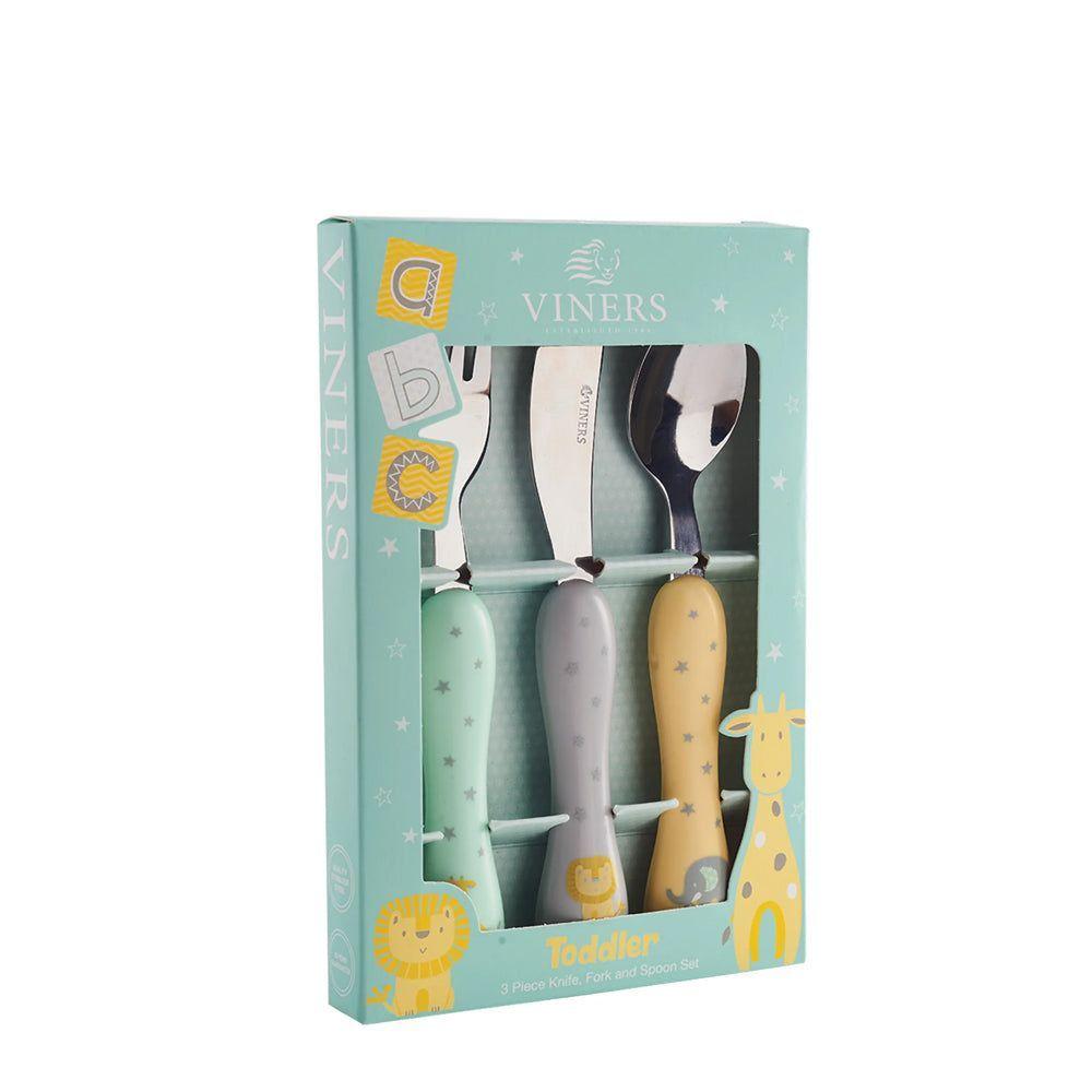 Set Cubiertos Niños Zoo 3 Pzas-3
