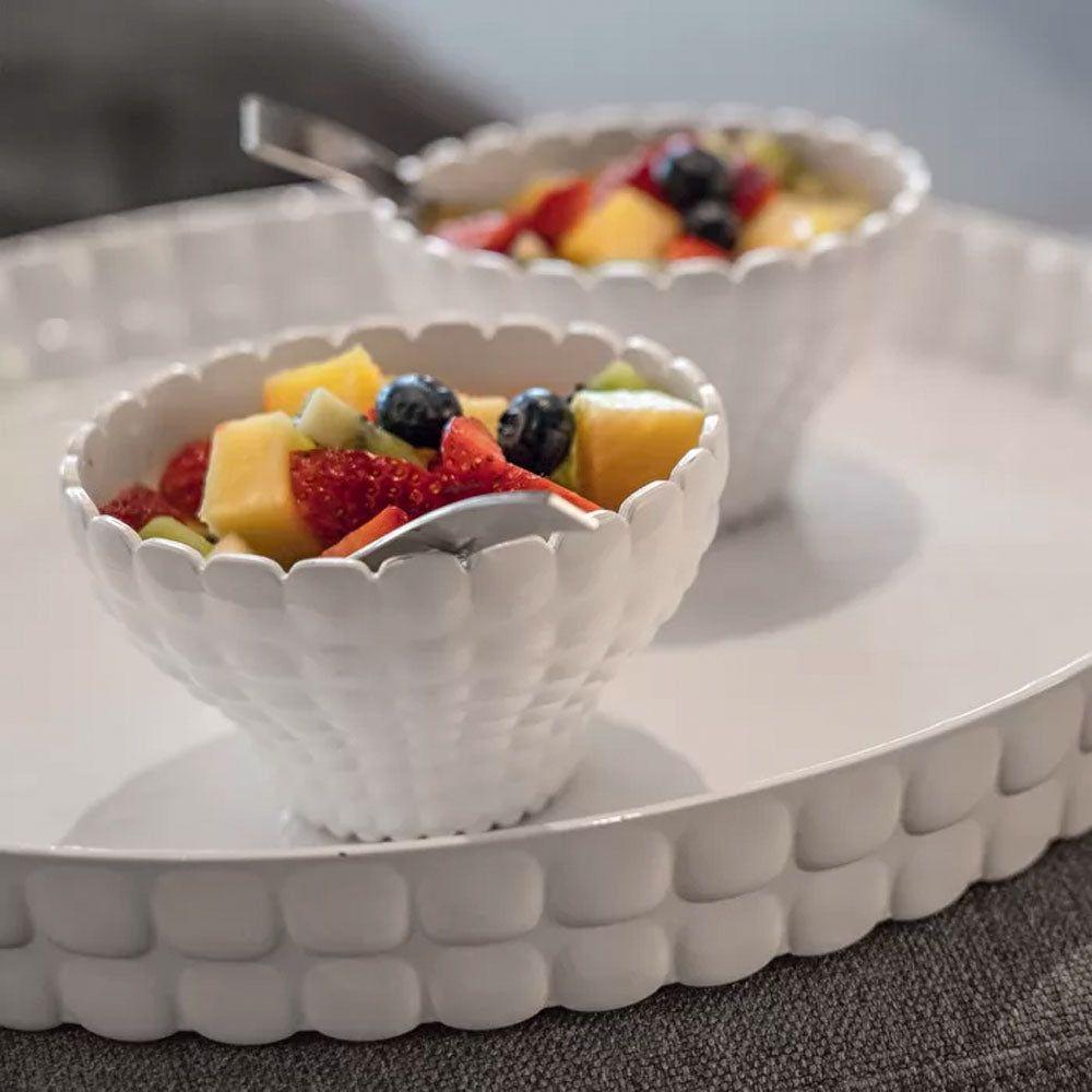 Bandeja Tiffany Blanco 36cms-2