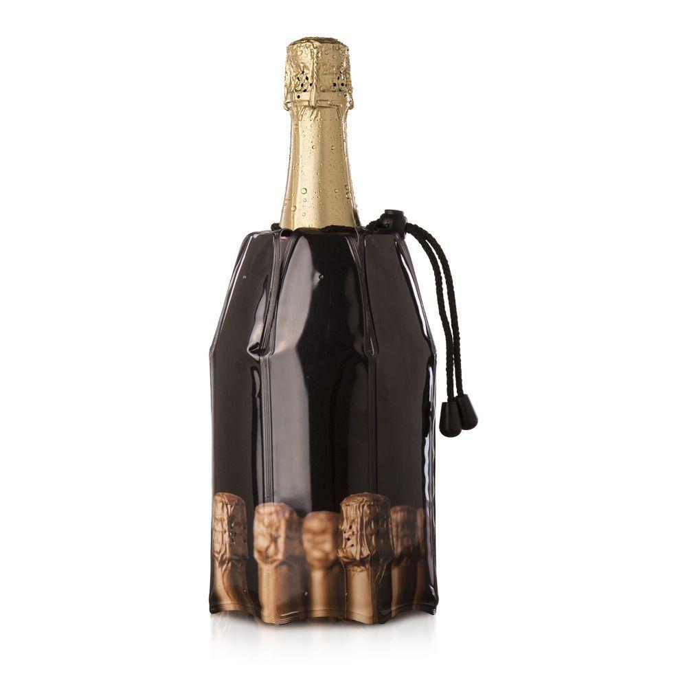 Enfriador Champagne Active Cooler Negro Corchos-0