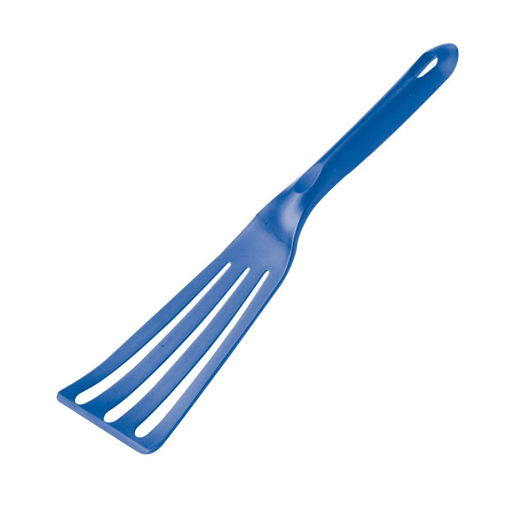 Espátula Ranurada Slim Azul 30cms-0