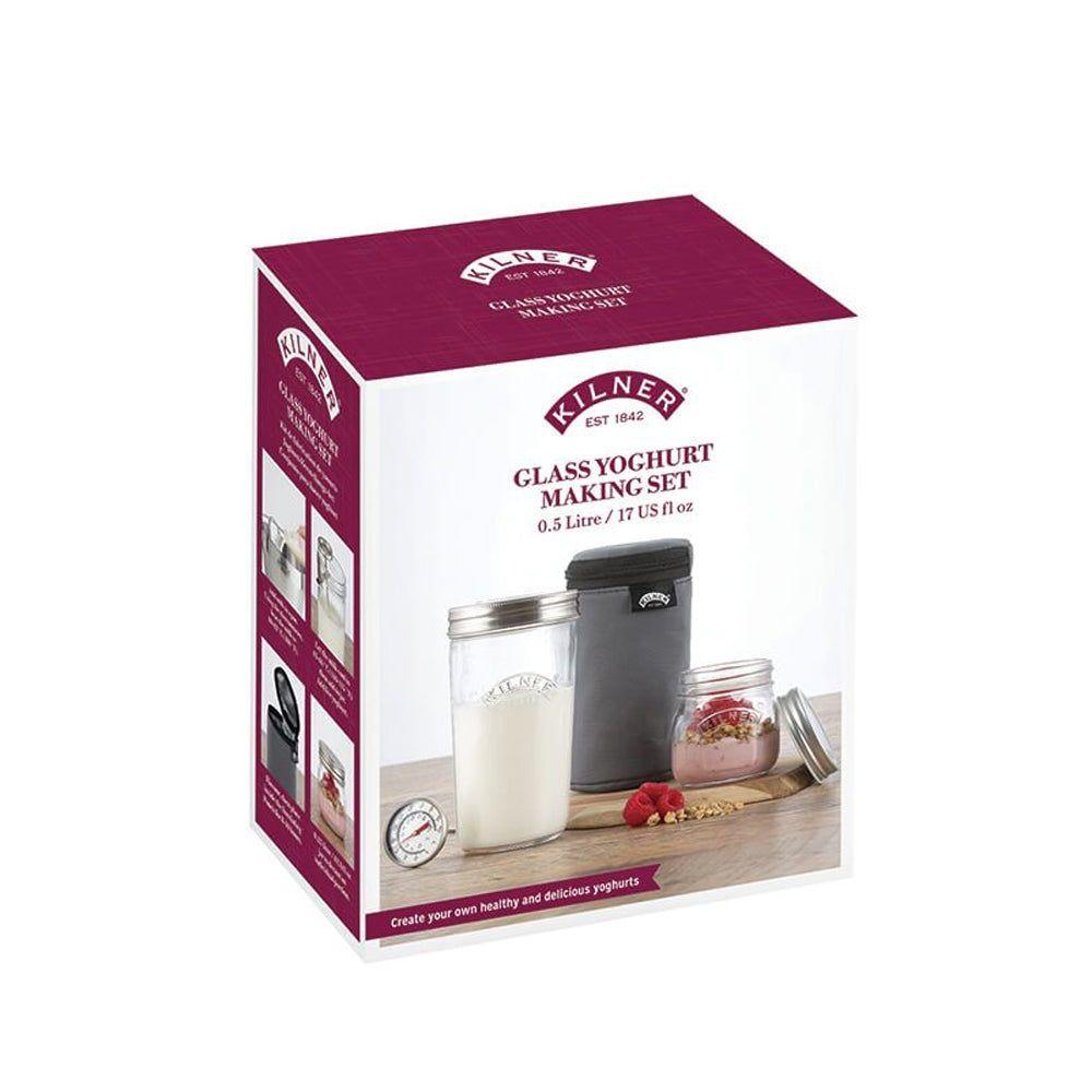 Set Para Preparar Yoghurt Kilner-3