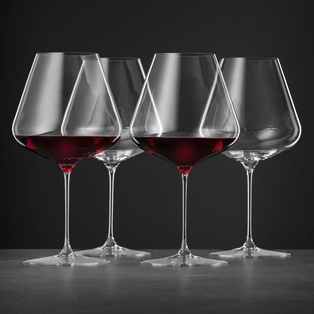 Set 4 Copas Definition Burgundy Spiegelau-3