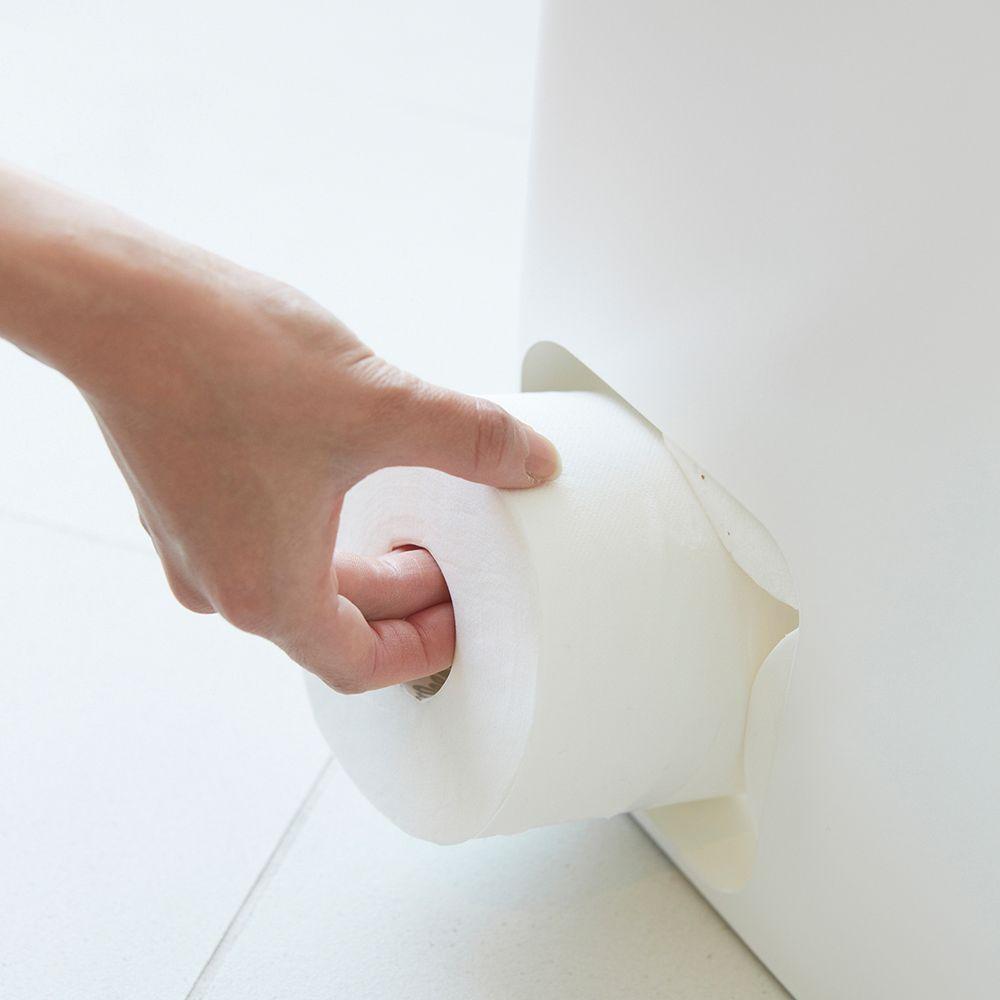 Organizador Papel Higi nico Blanco-2