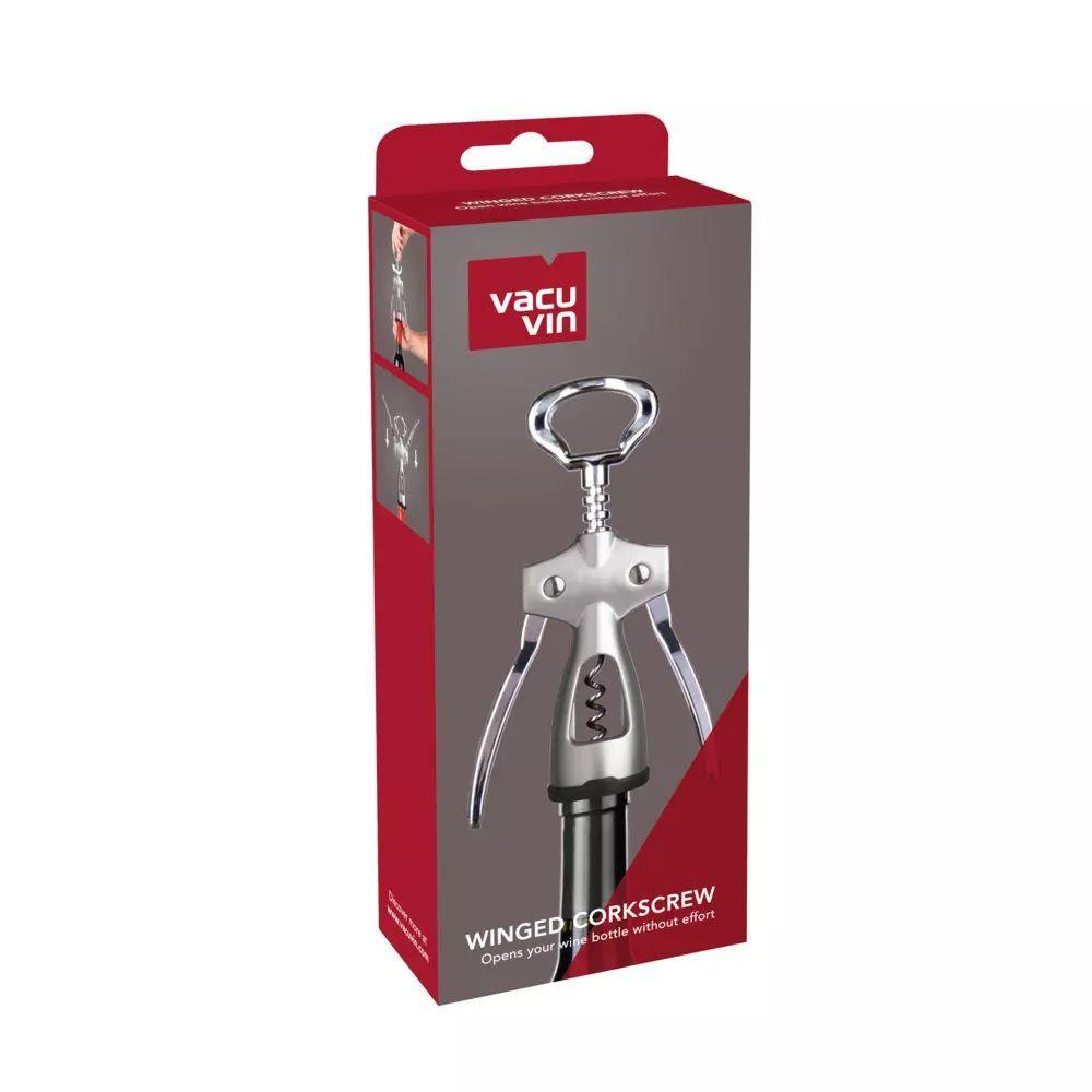 Descorchador Palanca Plateado-1