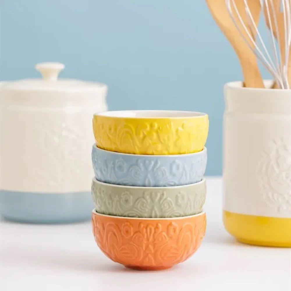Set 4 Bowls Home To Roost 10cms-2