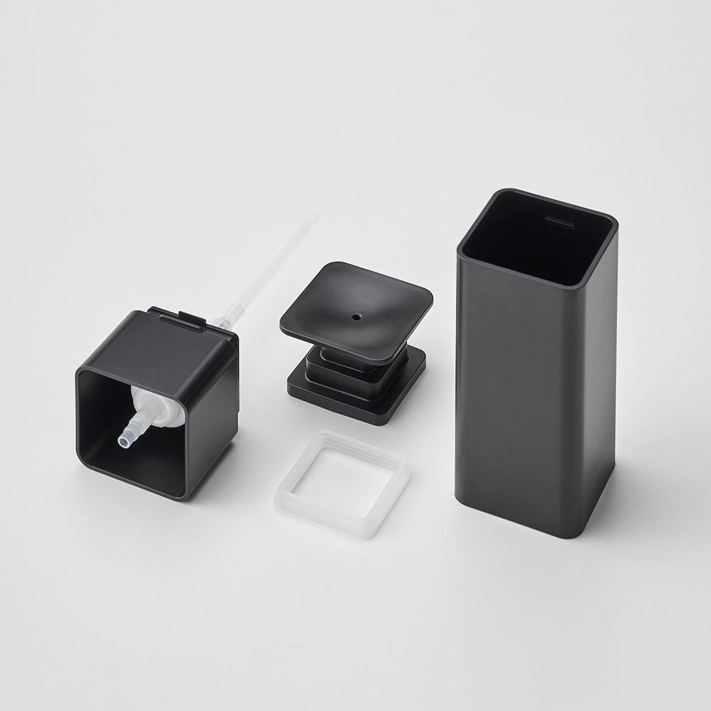 Dispensador Jabón Push Negro-5