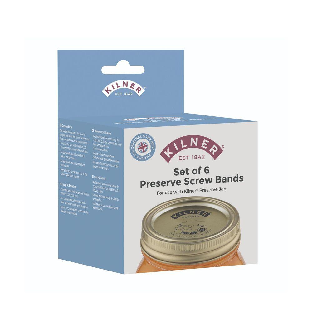 Set 6 Bandas de Tapas Frasco Kilner Conservas-1
