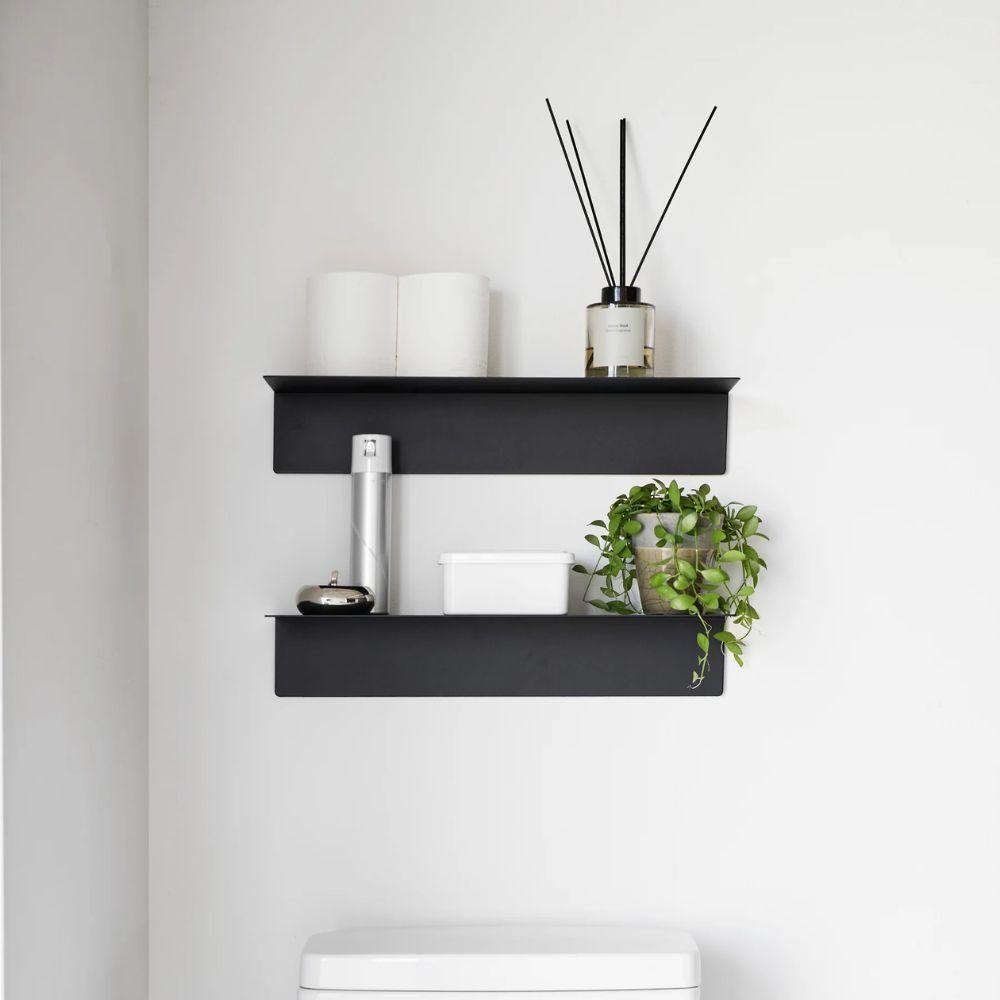 Repisa con Panel Magn tico Negro 50cms-4