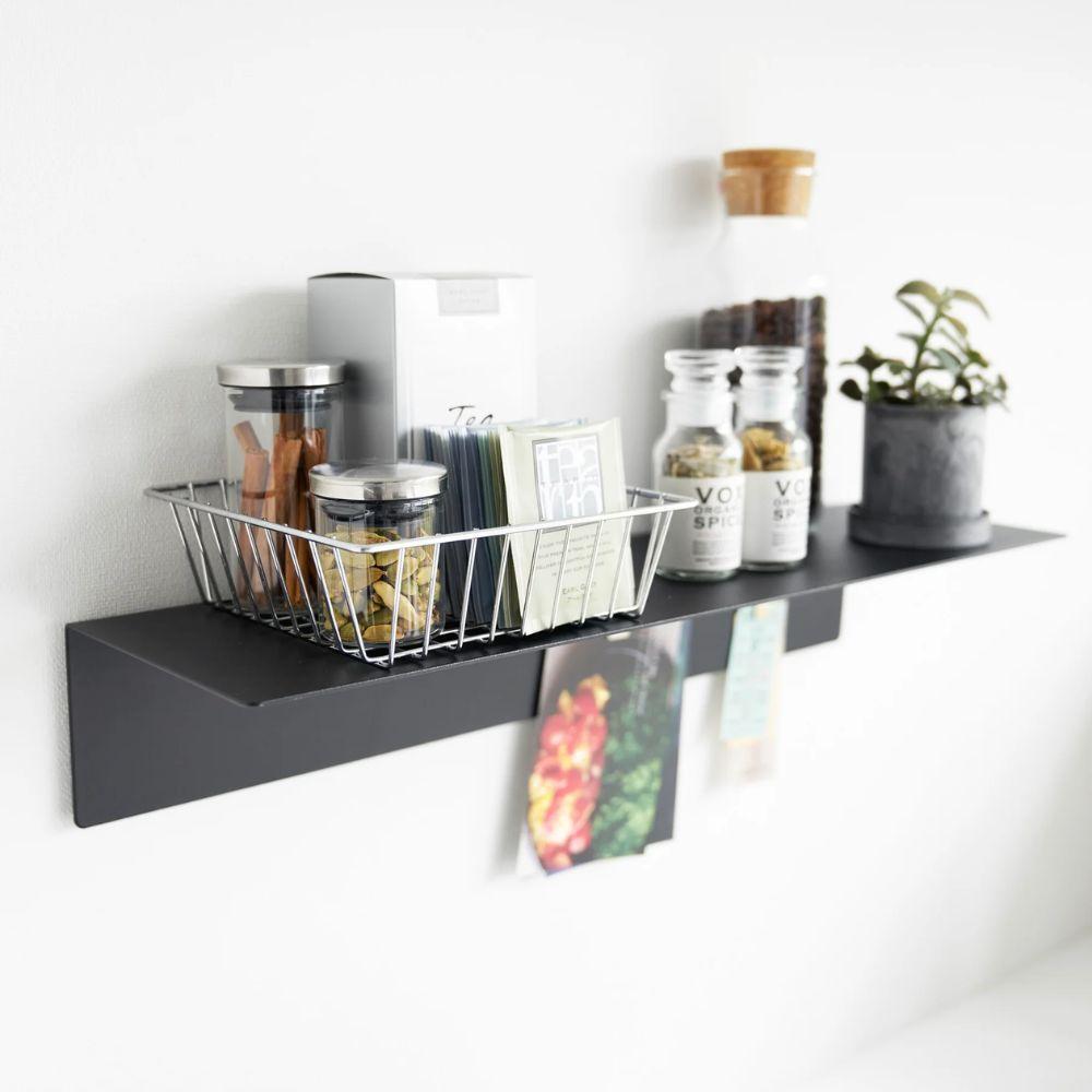 Repisa con Panel Magn tico Negro 50cms-6