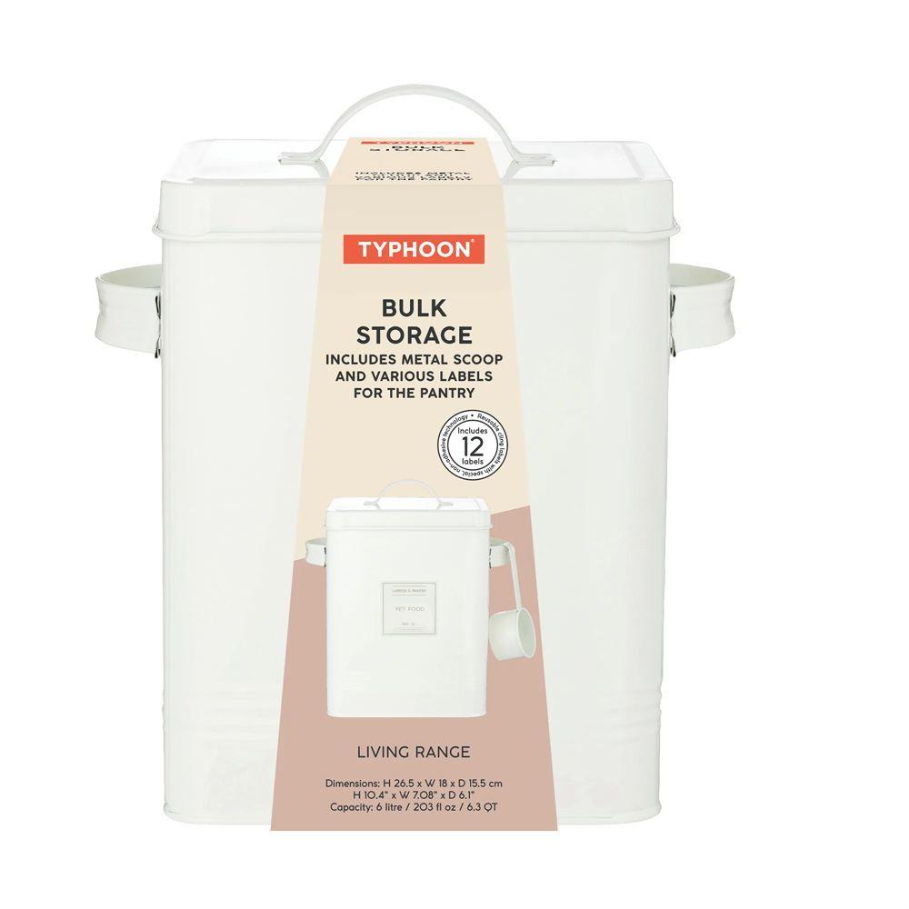 Contenedor a Granel Crema con Etiquetas-2
