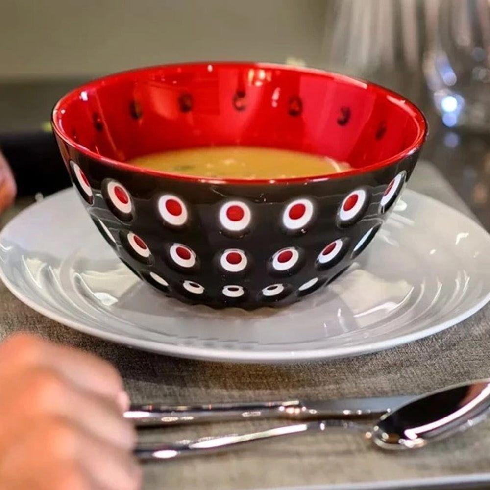 Bowl Le Murrine Negro 25cms-0
