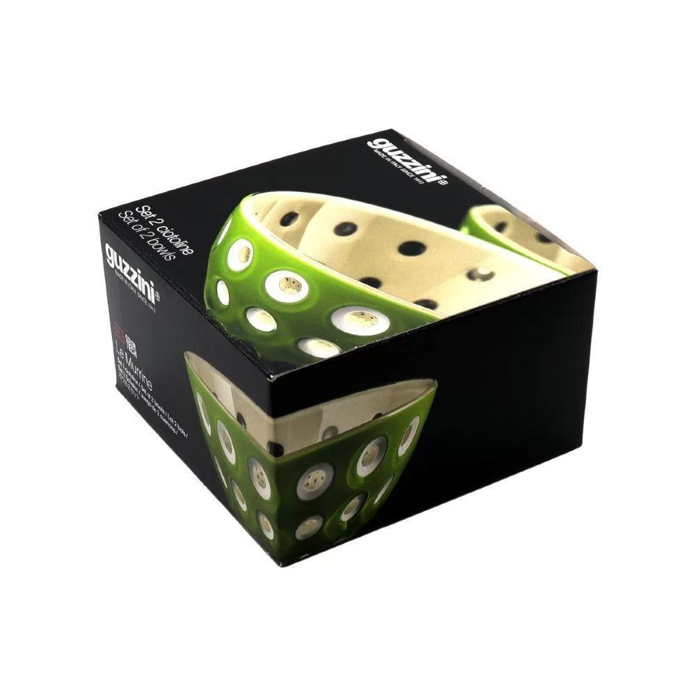 Bowl Le Murrine Verde Musgo 25cms-2