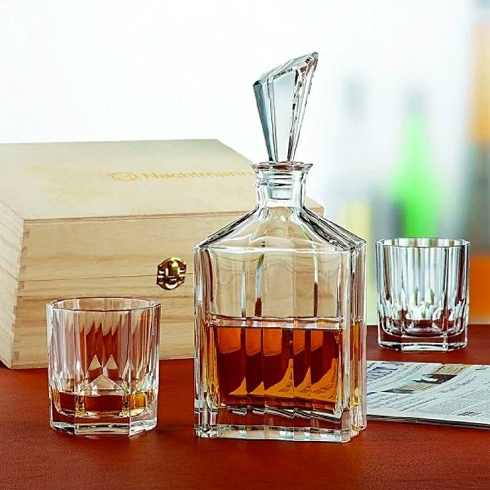 Botella Whisky y dos vasos Whisky Aspen-2