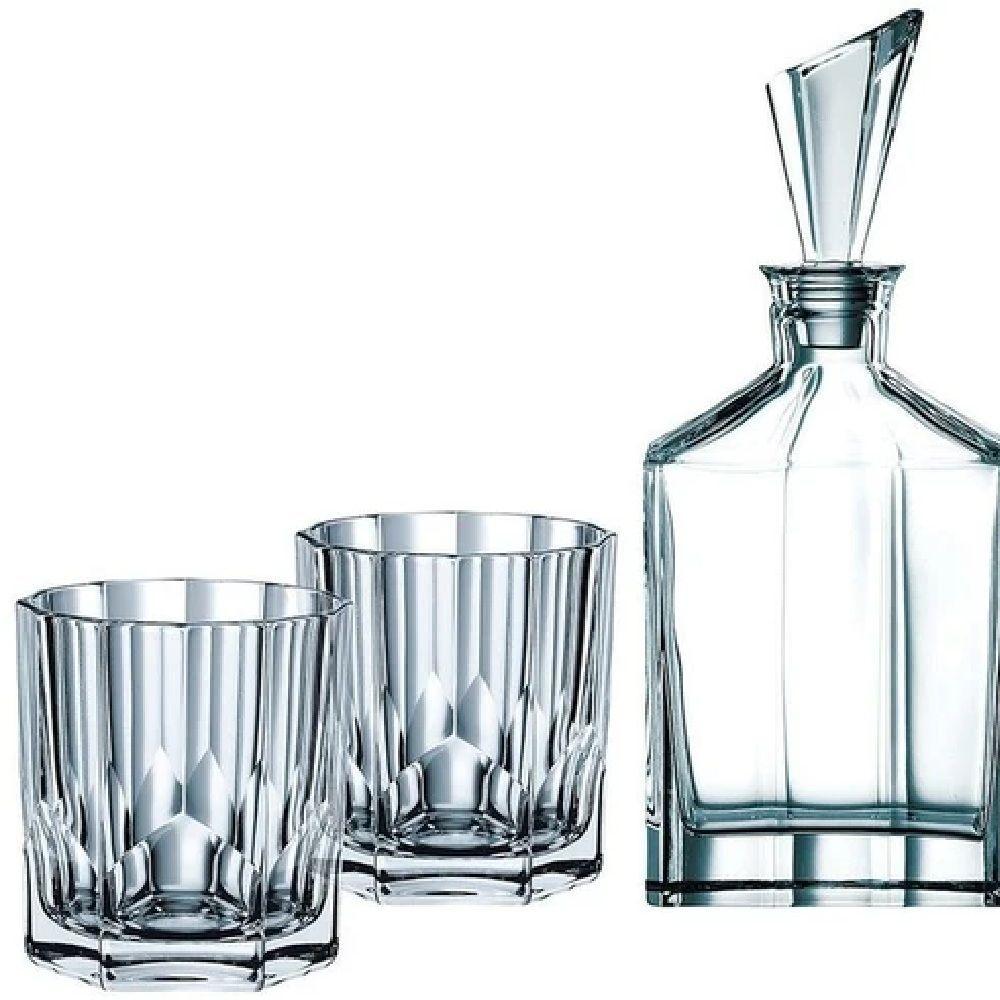 Botella Whisky y dos vasos Whisky Aspen-3