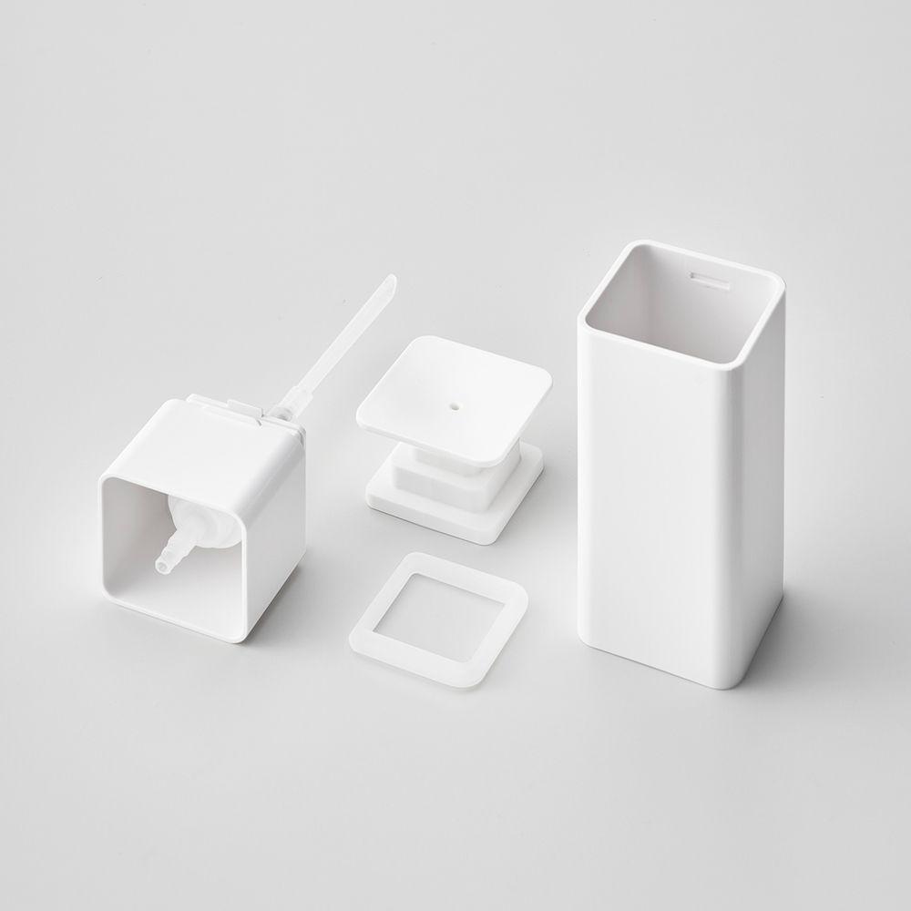 Dispensador Jabón Push Blanco-1