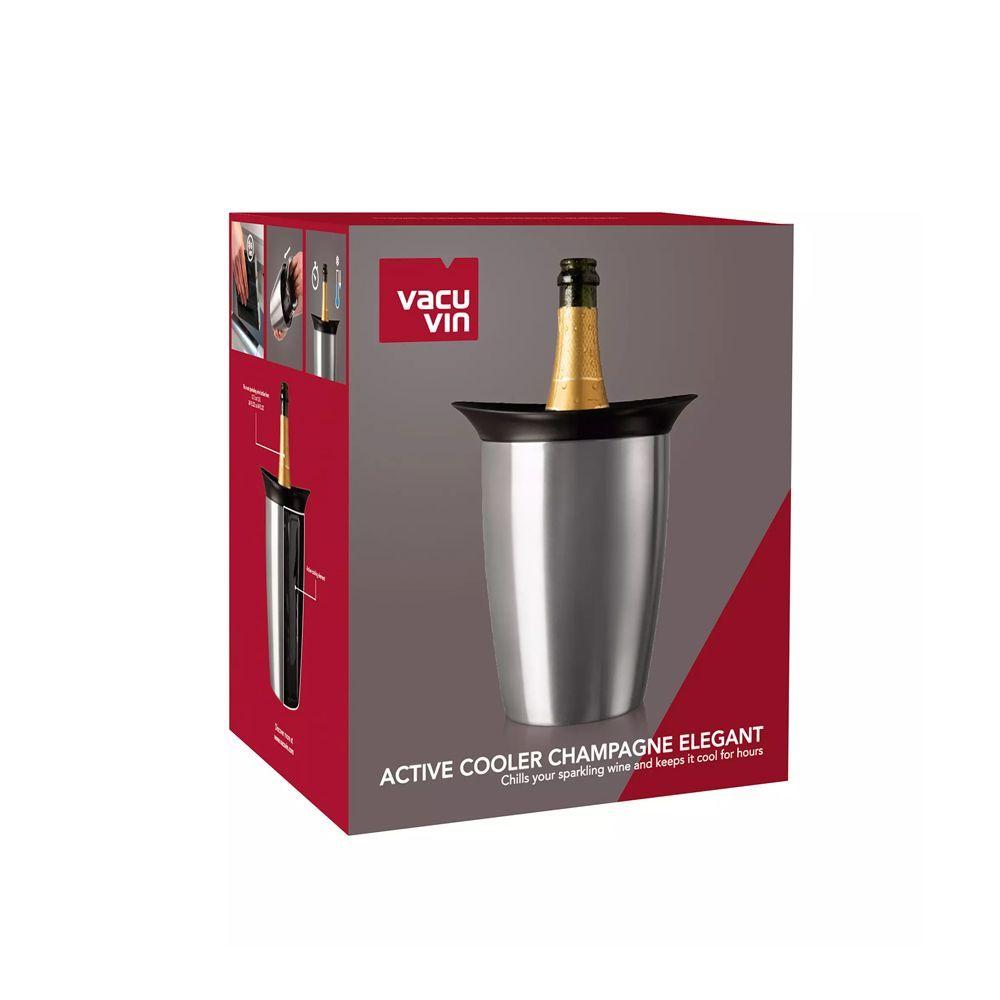 Enfriador de Champagne Elegant Acero Inoxidable-2