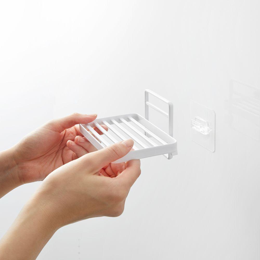 Jabonera Pared Blanco-3