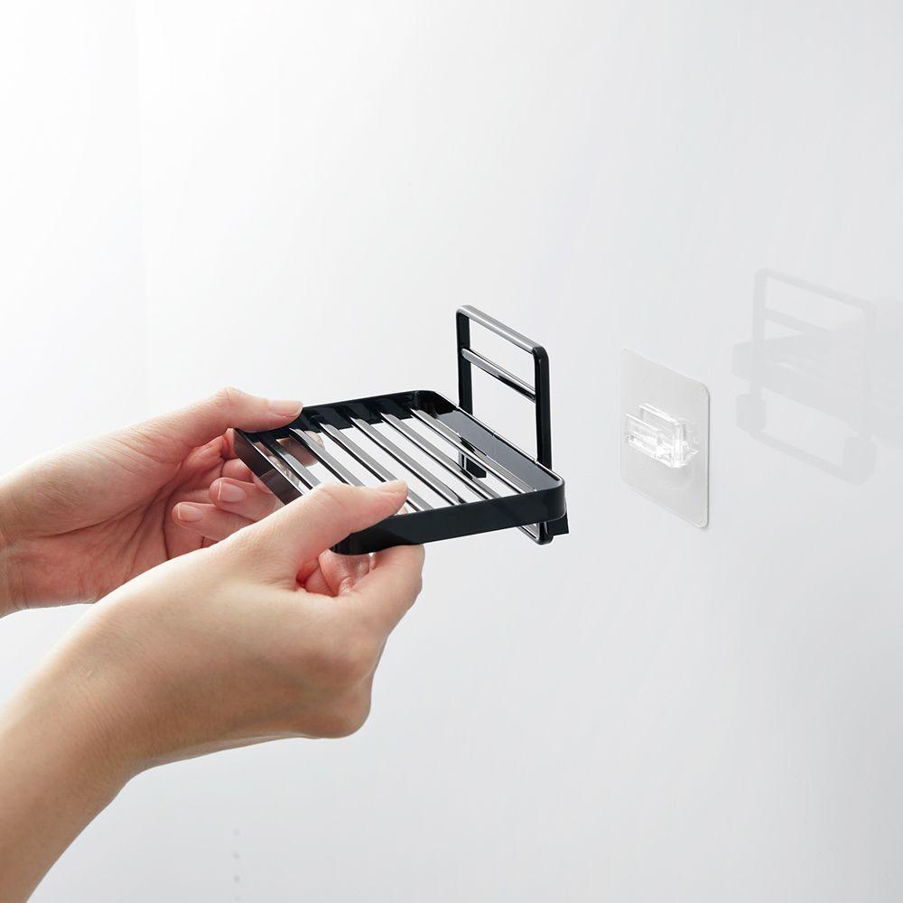 Jabonera Pared Negro-6