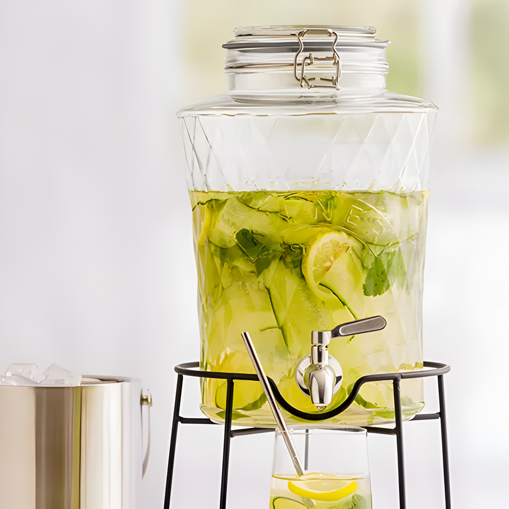 Dispensador Kilner Diamond Cierre Clip 5Lts-3