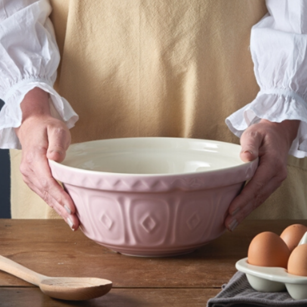 Bowl Colour Mix Rosa Pastel 24cms-0