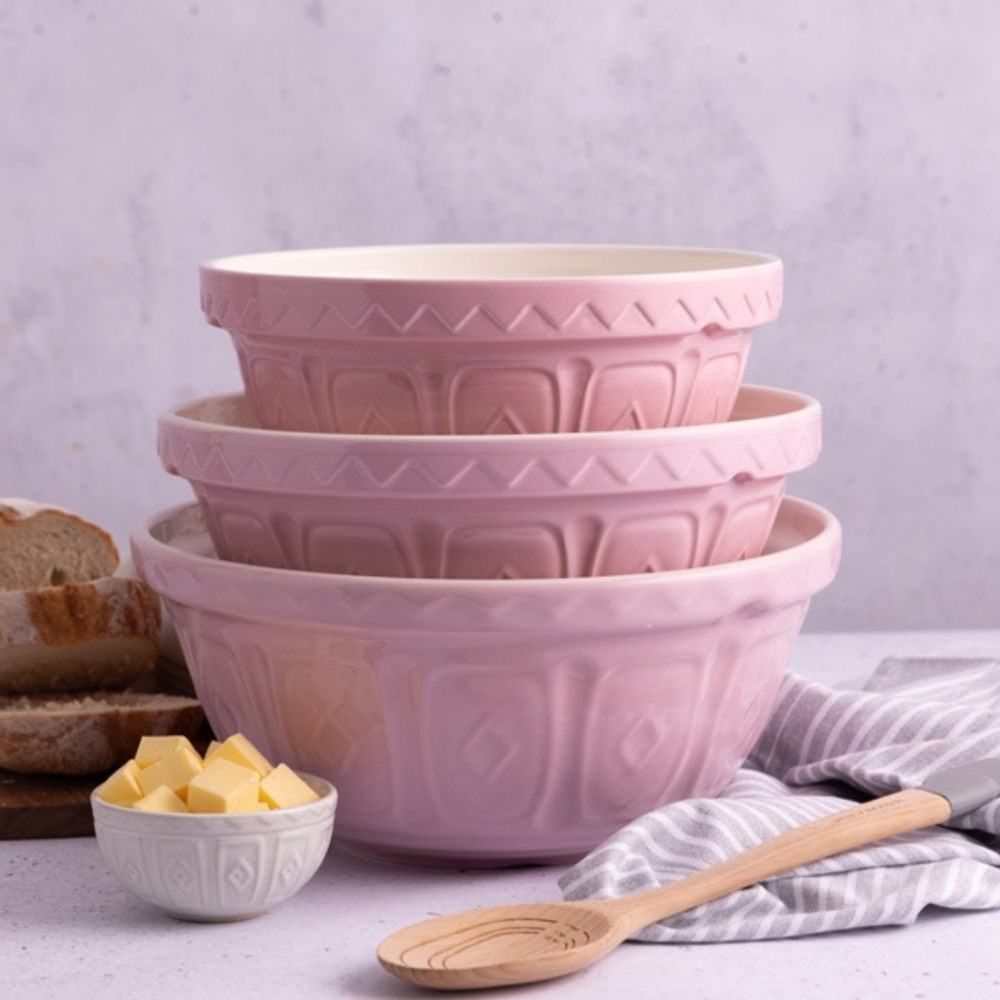 Bowl Colour Mix Rosa Pastel 24cms-1