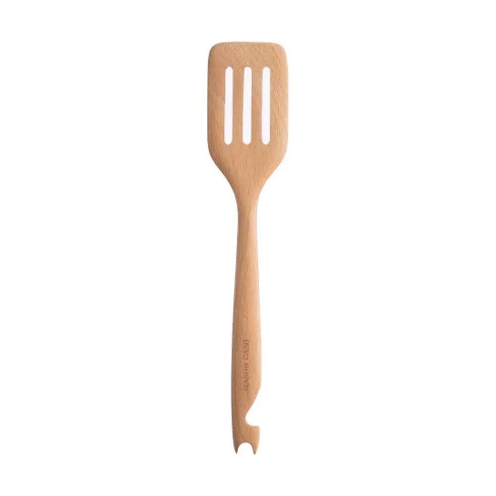 Cuchara Madera con Pinza para Rejilla Horno-0