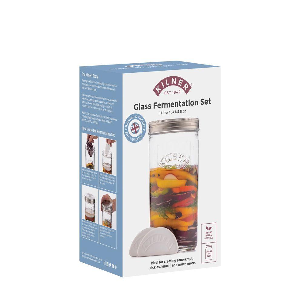 Set Fermentación Kilner 1Lt-2