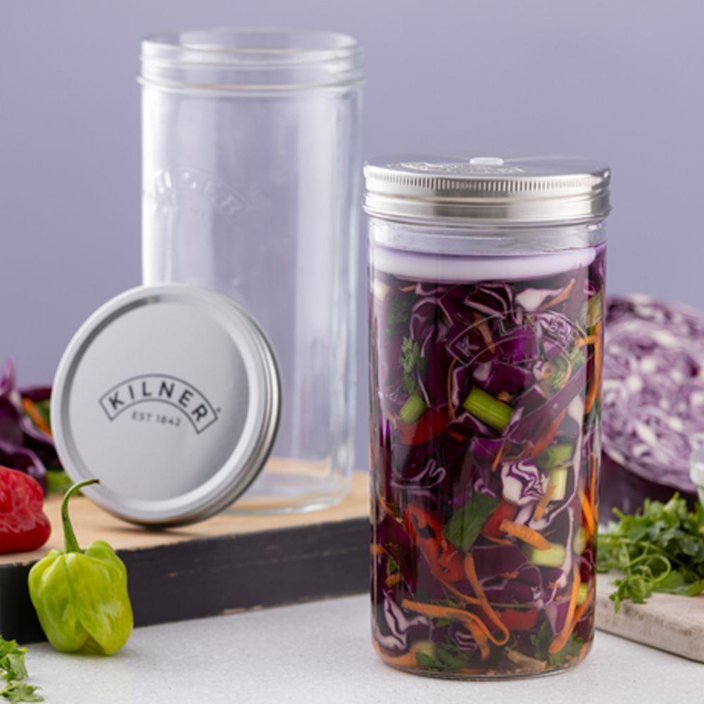 Set Fermentación Kilner 1Lt-3