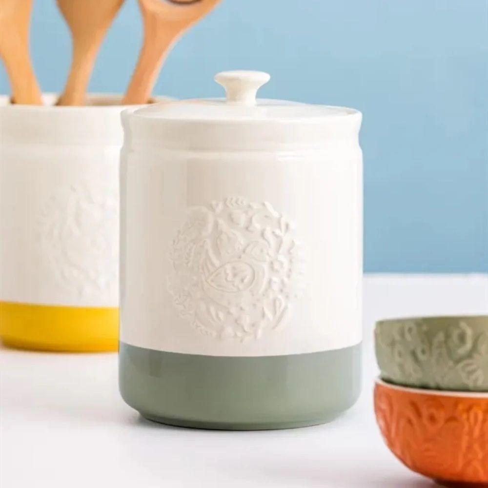 Contenedor Home To Roost Blanco Verde Oliva-3