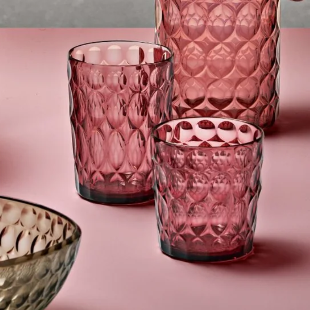 Vaso Vanity Pearl Coral Red Alto-2