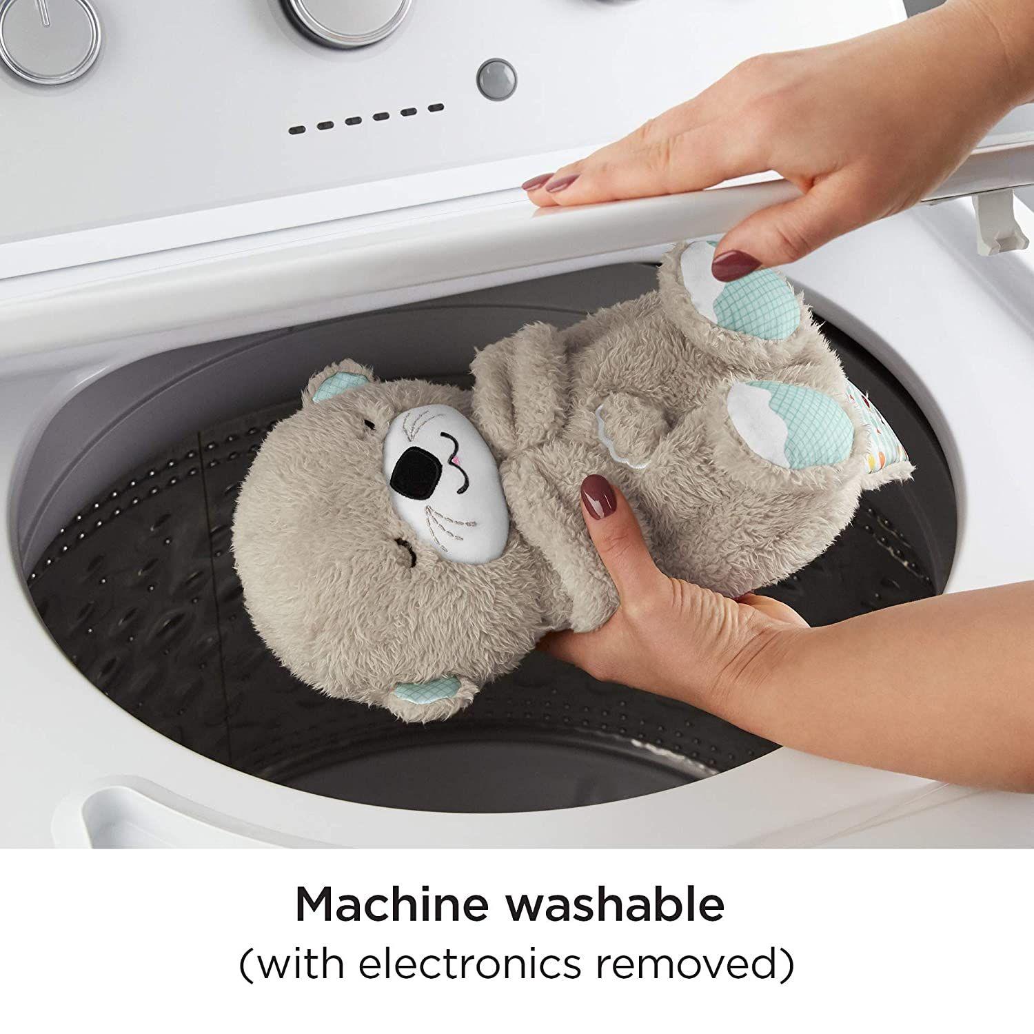 Peluche para bebés, Fisher-Price, nutria con sonido y luces-4