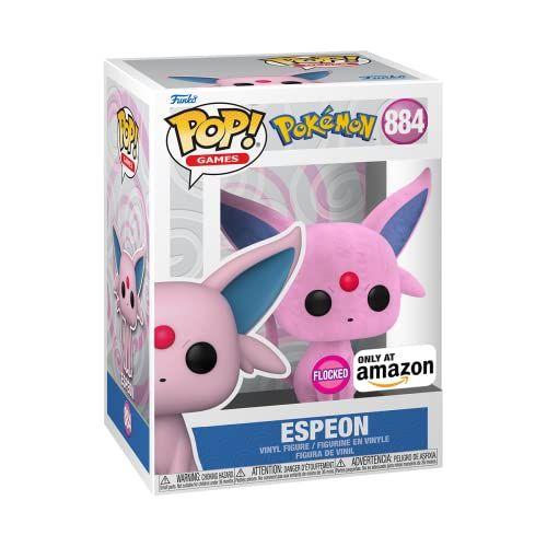 ¡Funko Pop! Juegos Pokémon Espeon Flocked -1