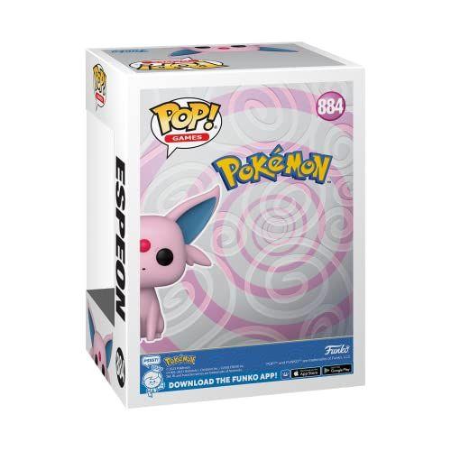 ¡Funko Pop! Juegos Pokémon Espeon Flocked -2