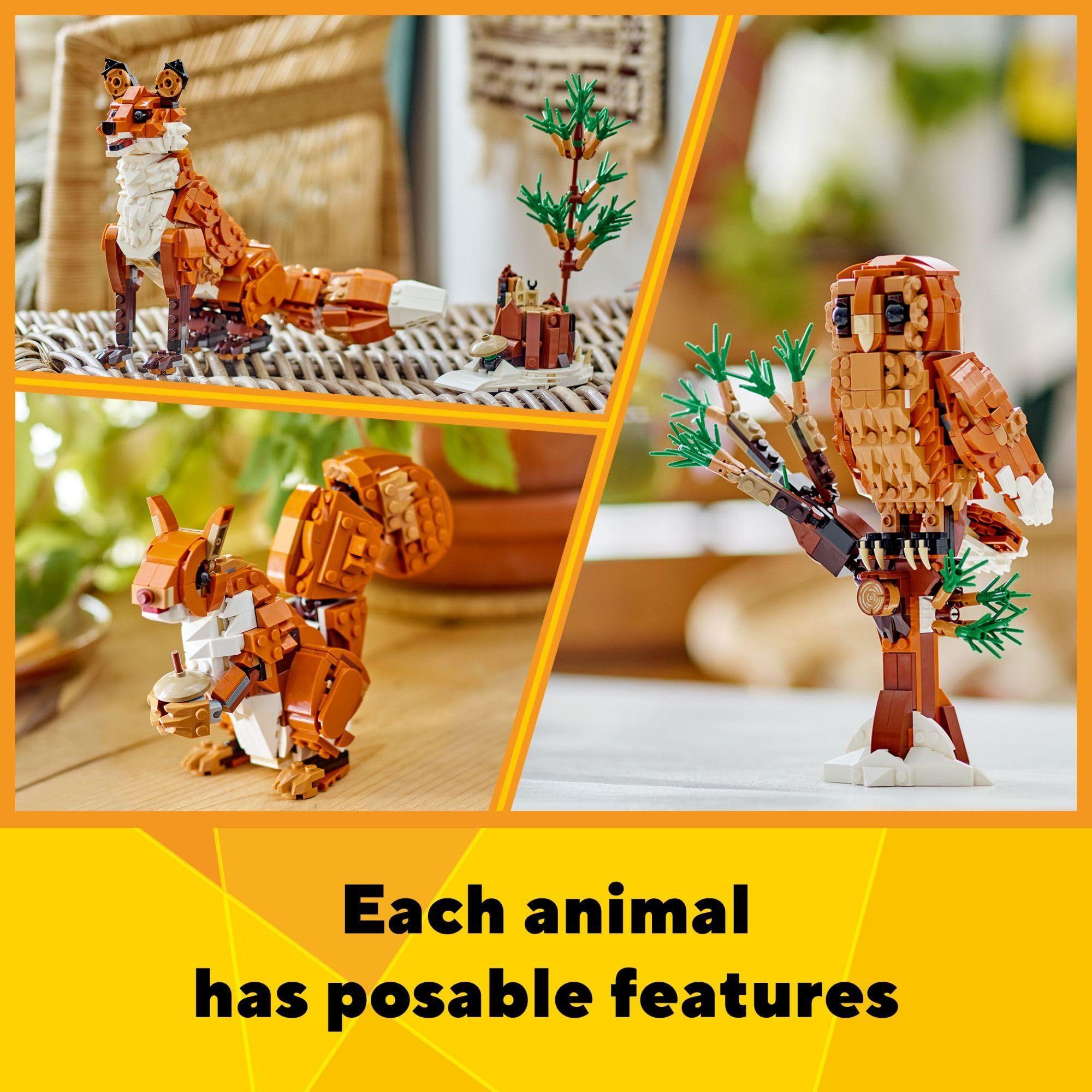 Toy LEGO Creator 3 en 1, animales del bosque-4